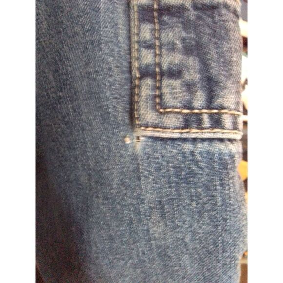 OshKosh B'Gosh Denim Overalls Size 18 mo. - Picture 5 of 7